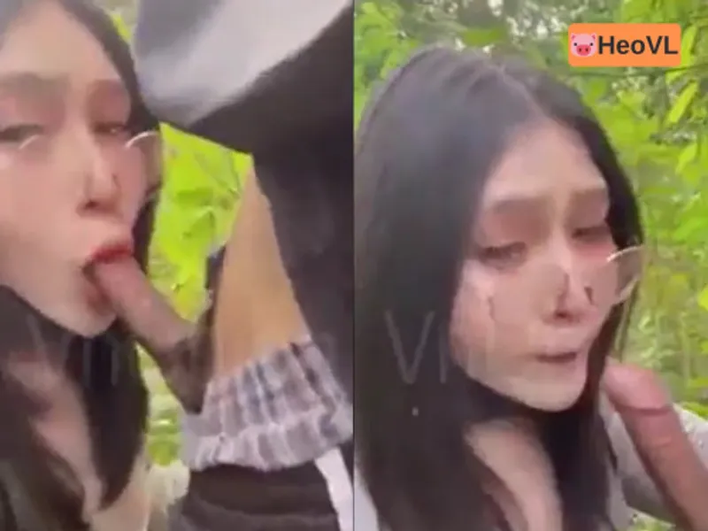 đi dã ngoại tiện trả bài nhân tình ở trong rừng