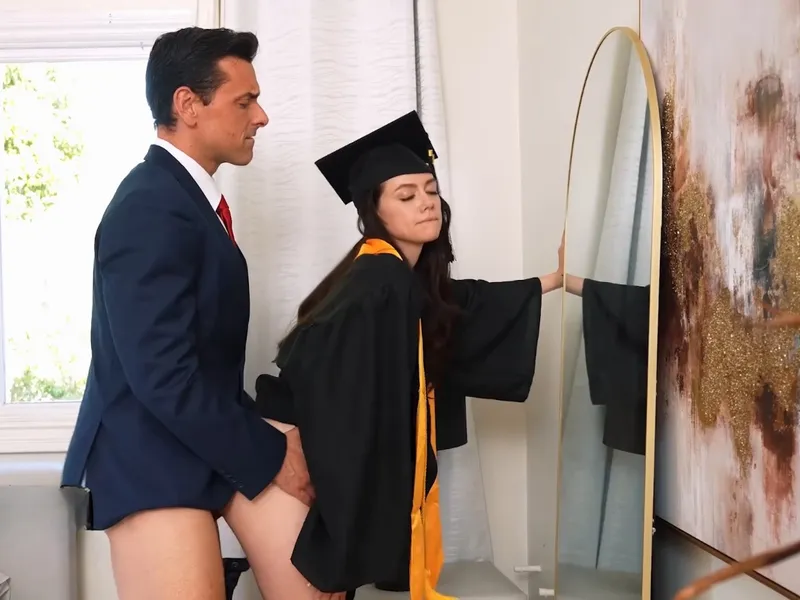 Cha dượng doggy công chúa sữa đặc rớt đầy sàn